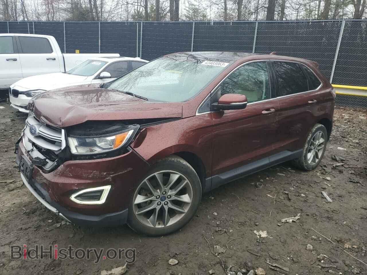 Photo 2FMTK4K94FBB30053 - FORD EDGE 2015