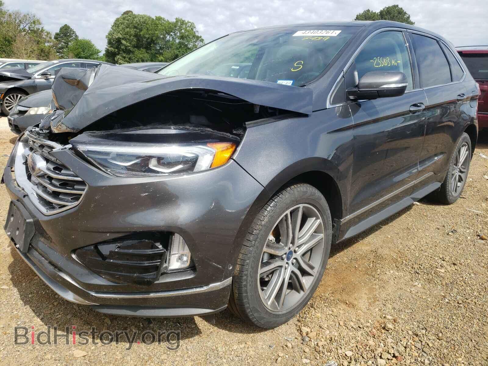 2019 FORD EDGE - VIN: 2FMPK3K93KBB27439 - Фото 2