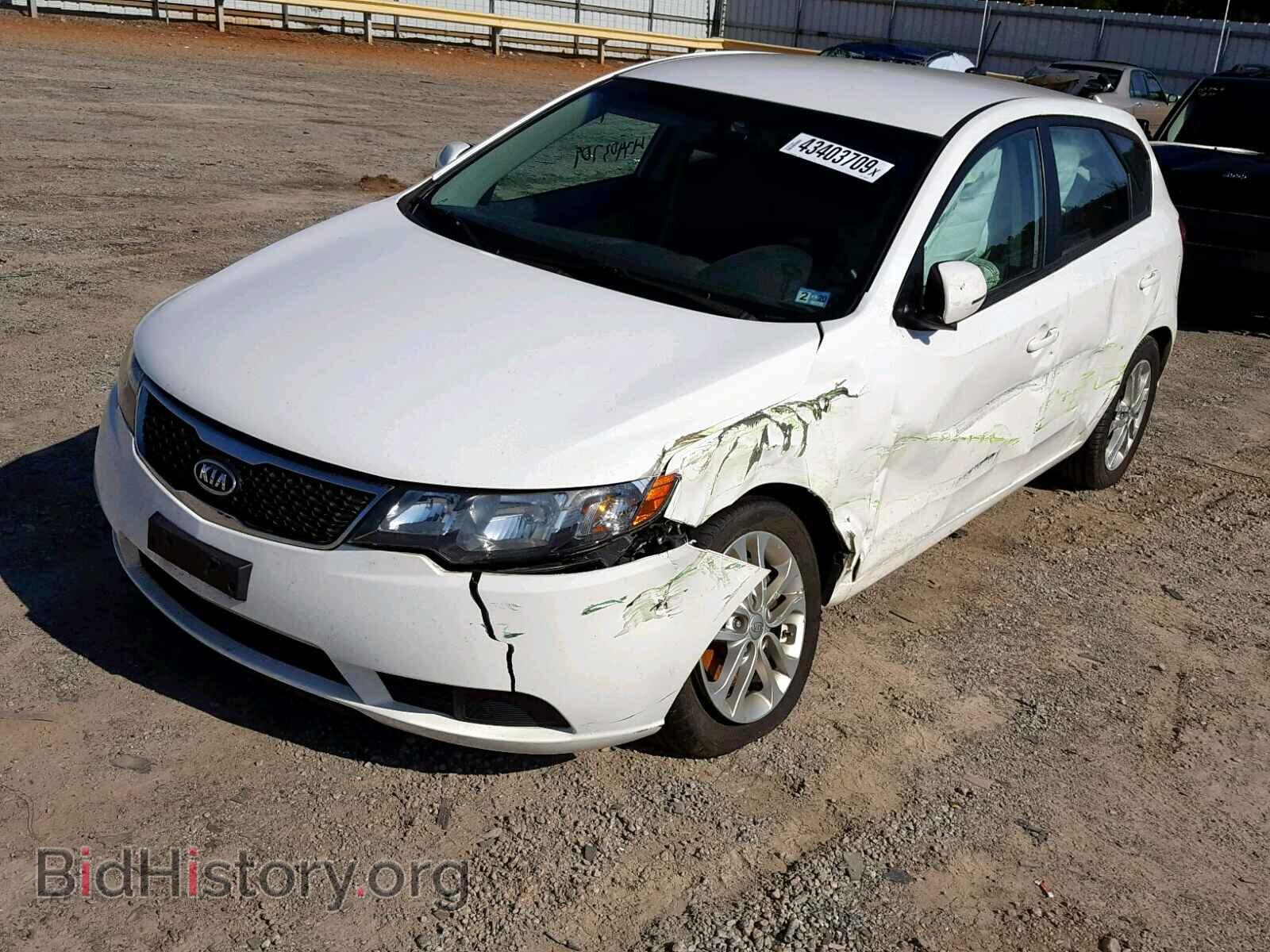 2012 KIA FORTE EX - VIN: KNAFU5A23C5586919 - Фото 2
