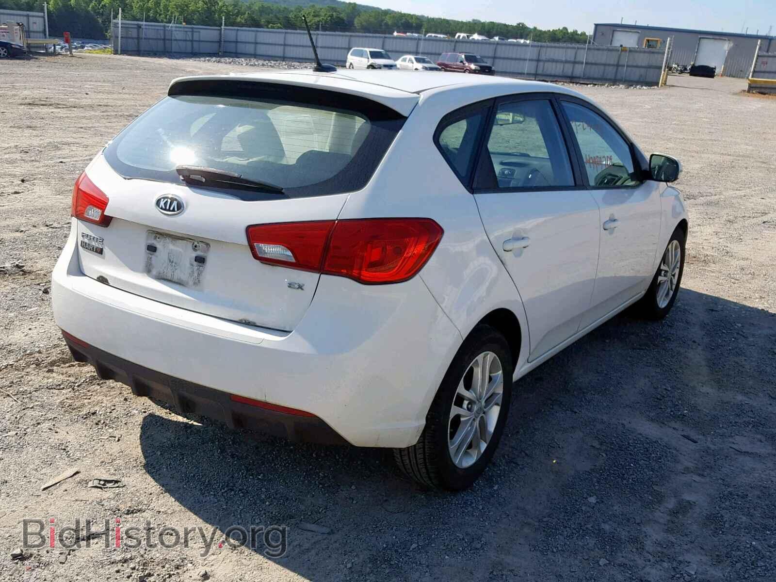 2012 KIA FORTE EX - VIN: KNAFU5A23C5586919 - Фото 4