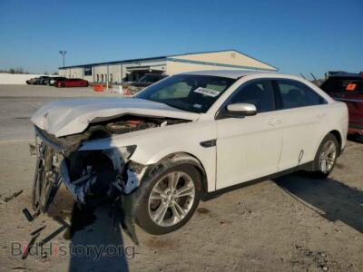2015 Ford TAURUS SEL, white — VIN 1FAHP2E85FG153682, Copart