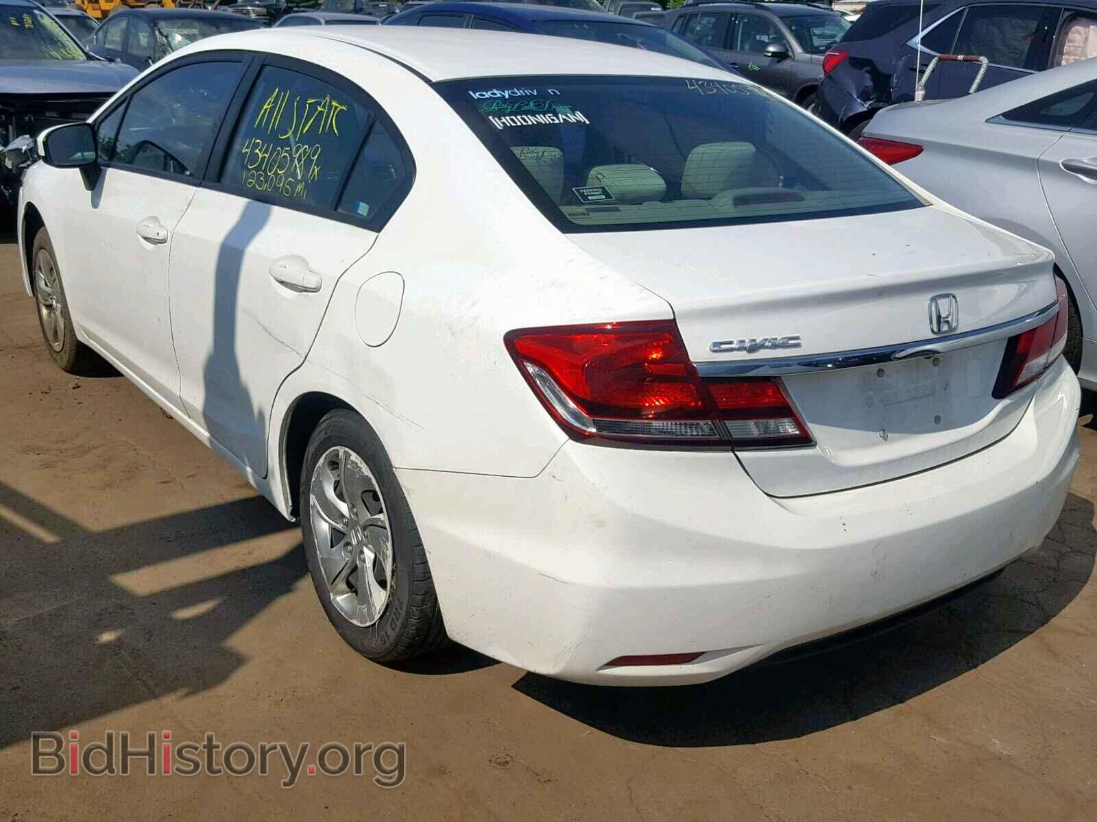 2014 HONDA CIVIC LX - VIN: 19XFB2F5XEE019947 - Фото 3