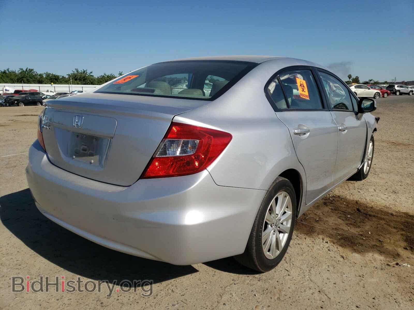 2012 HONDA CIVIC - VIN: 19XFB2F96CE339993 - Фото 4