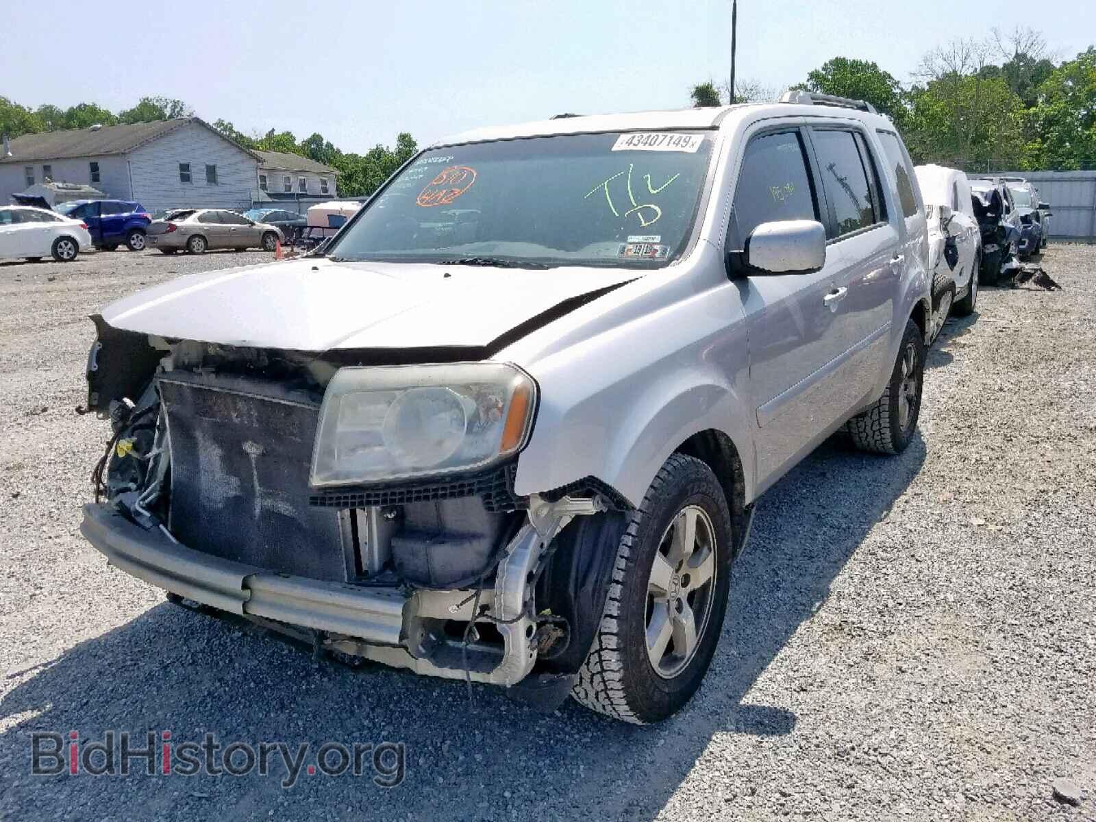 2011 HONDA PILOT EXL - VIN: 5FNYF4H60BB034199 - Фото 2
