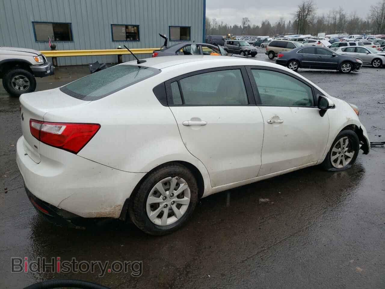 2014 KIA RIO - VIN: KNADM4A32E6366033 - Фото 3