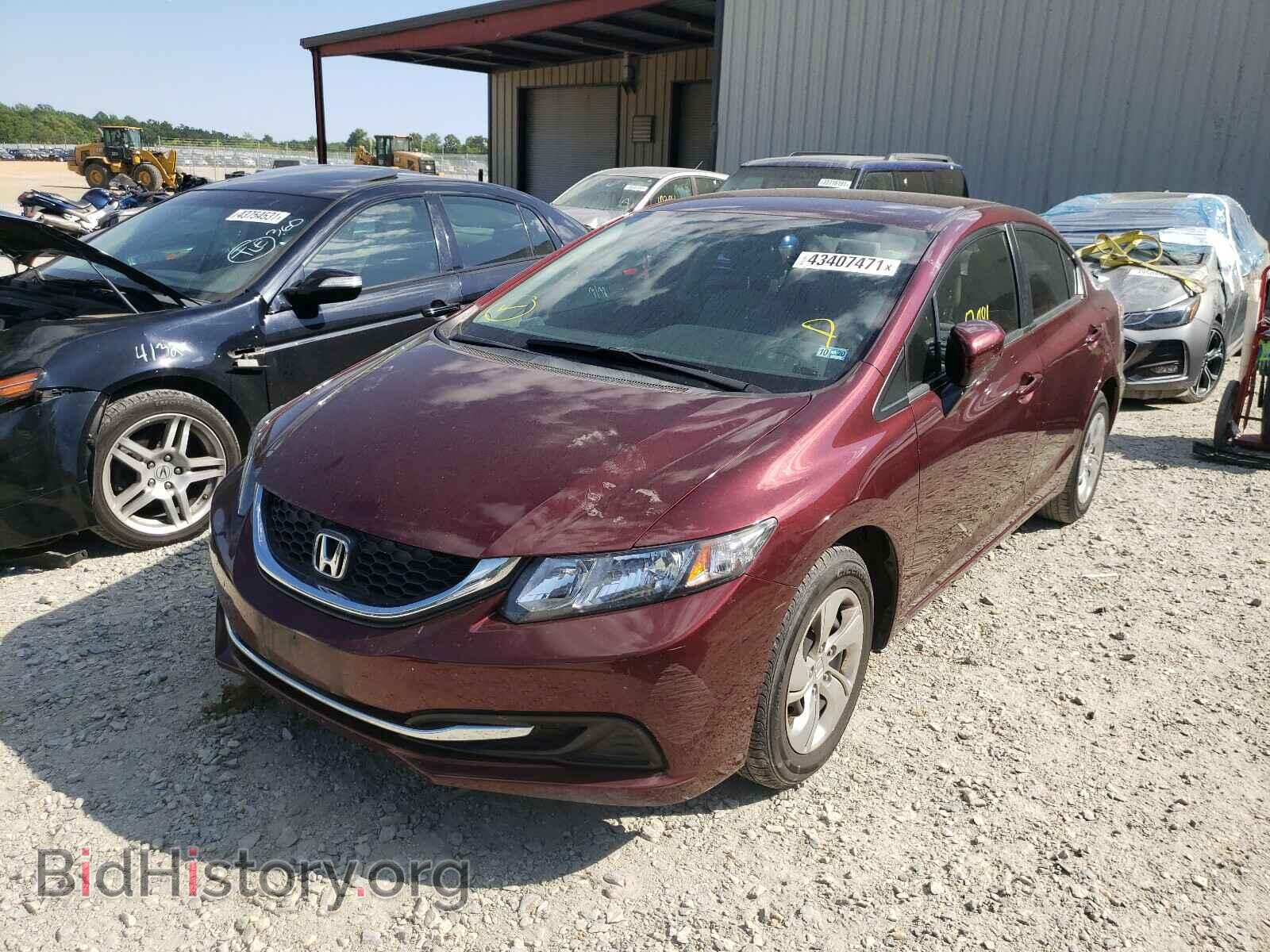 2014 HONDA CIVIC - VIN: 19XFB2F54EE023279 - Фото 2