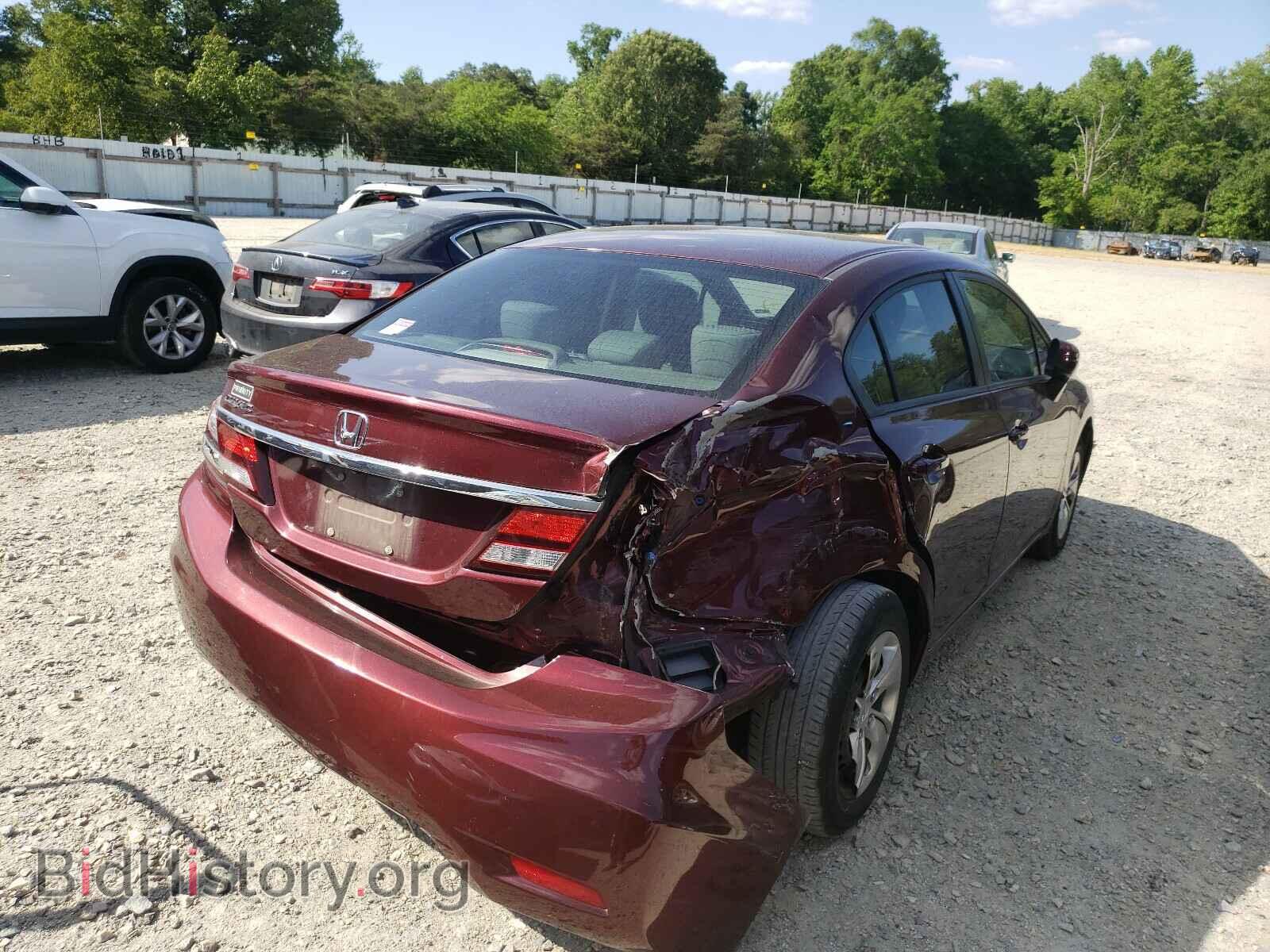2014 HONDA CIVIC - VIN: 19XFB2F54EE023279 - Фото 4