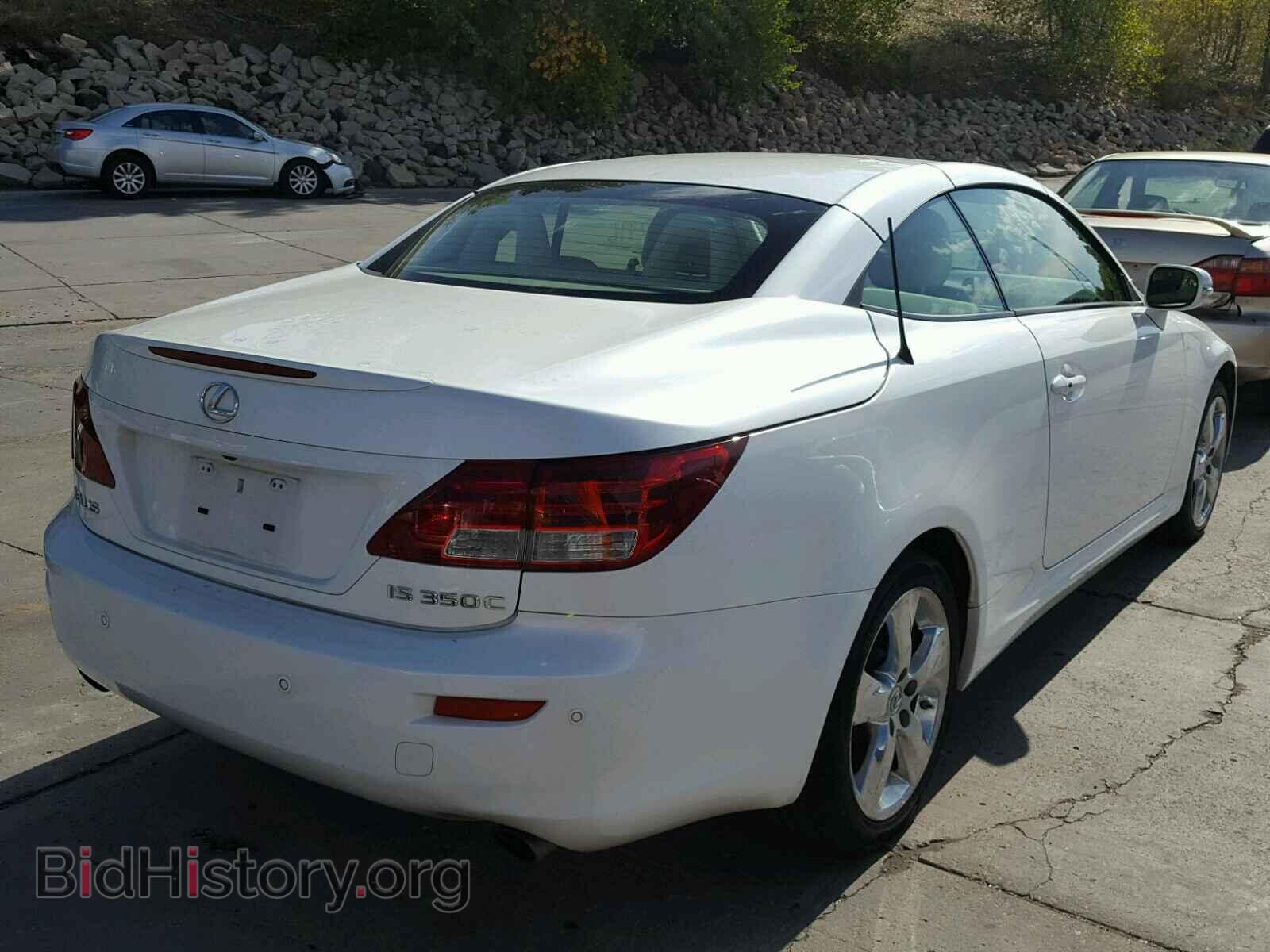 2010 LEXUS IS 350 - VIN: JTHFE2C28A2502666 - Фото 4