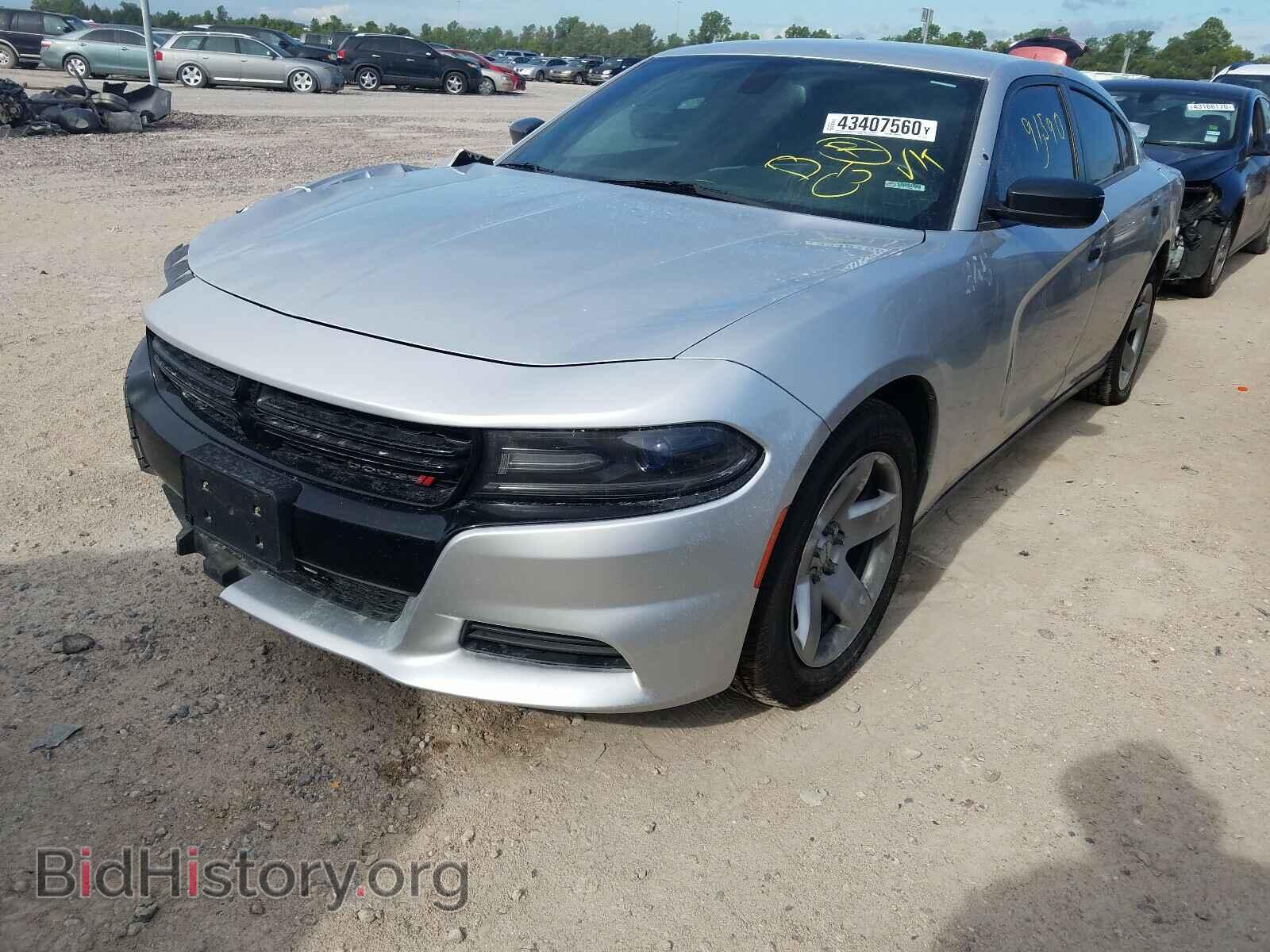 2016 DODGE CHARGER - VIN: 2C3CDXAT2GH139740 - Фото 2