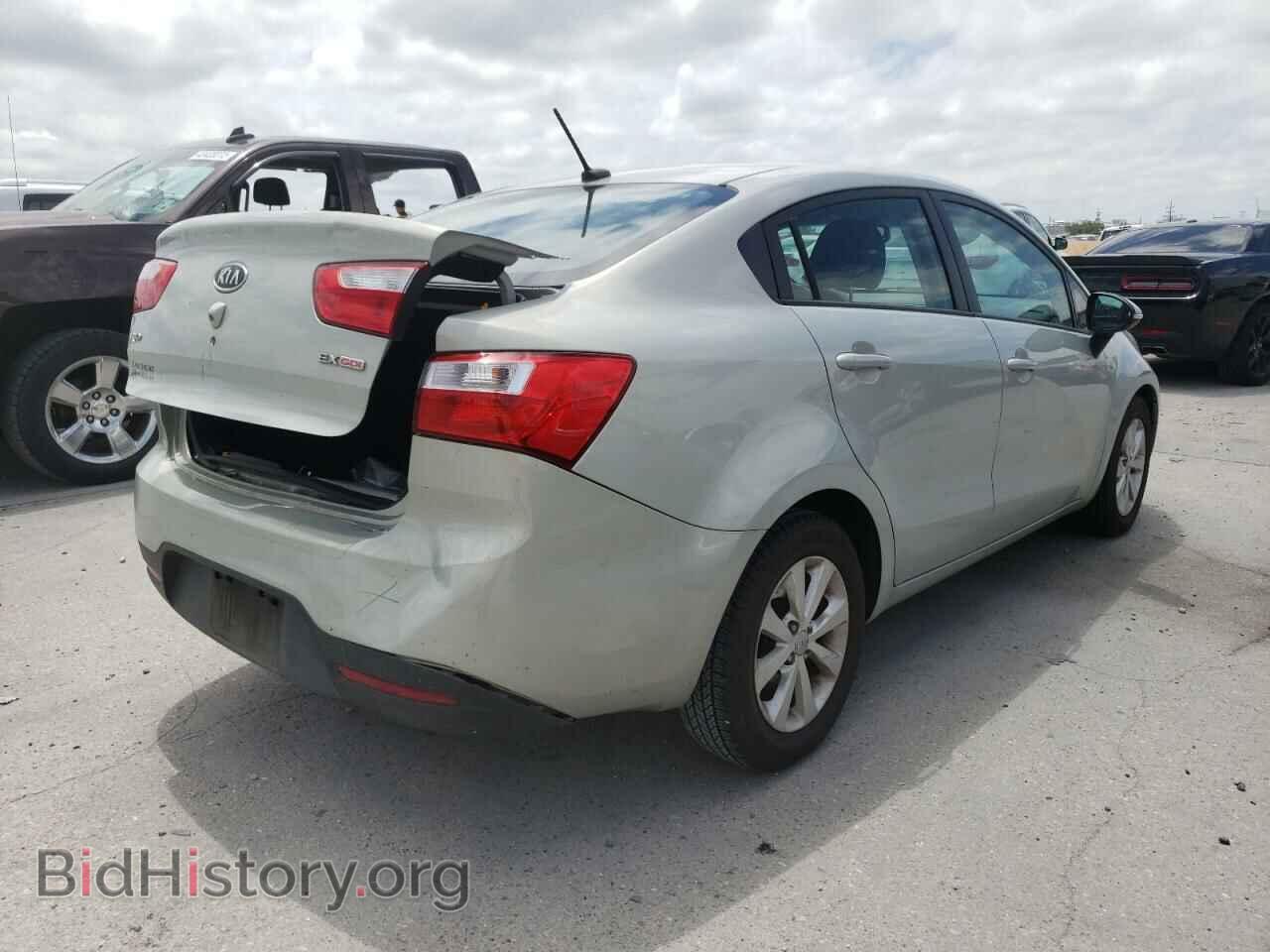 2012 KIA RIO - VIN: KNADN4A31C6093595 - Фото 4
