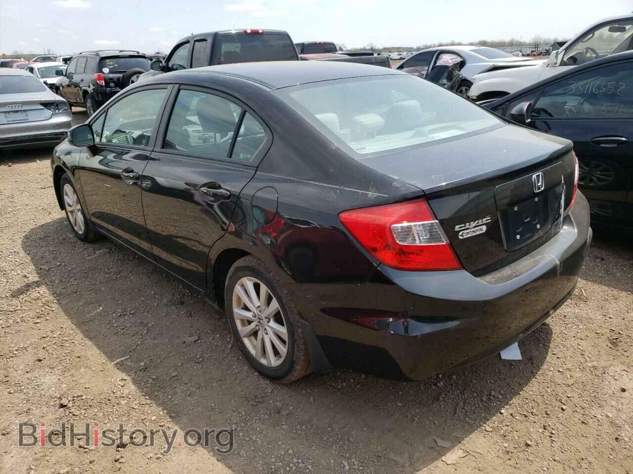 2012 HONDA CIVIC - VIN: 19XFB2F80CE078044 - Фото 3
