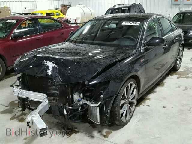 2013 AUDI A6 - VIN: WAUHGAFC3DN013417 - Фото 2