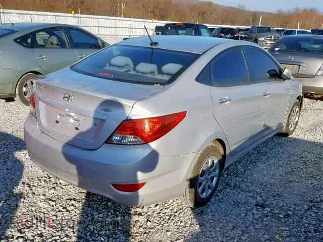 2014 HYUNDAI ACCENT - VIN: KMHCT4AE8EU670400 - Фото 4