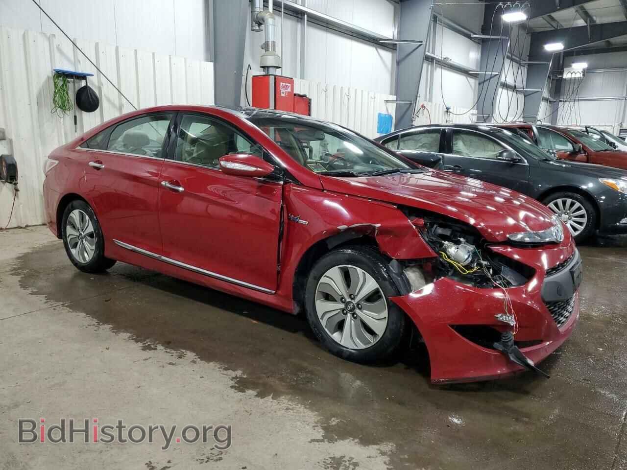 2014 HYUNDAI SONATA - VIN: KMHEC4A42EA106761 - Фото 4