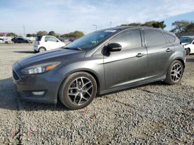 2017 Ford FOCUS SEL, gray — VIN 1FADP3M28HL230511, Copart