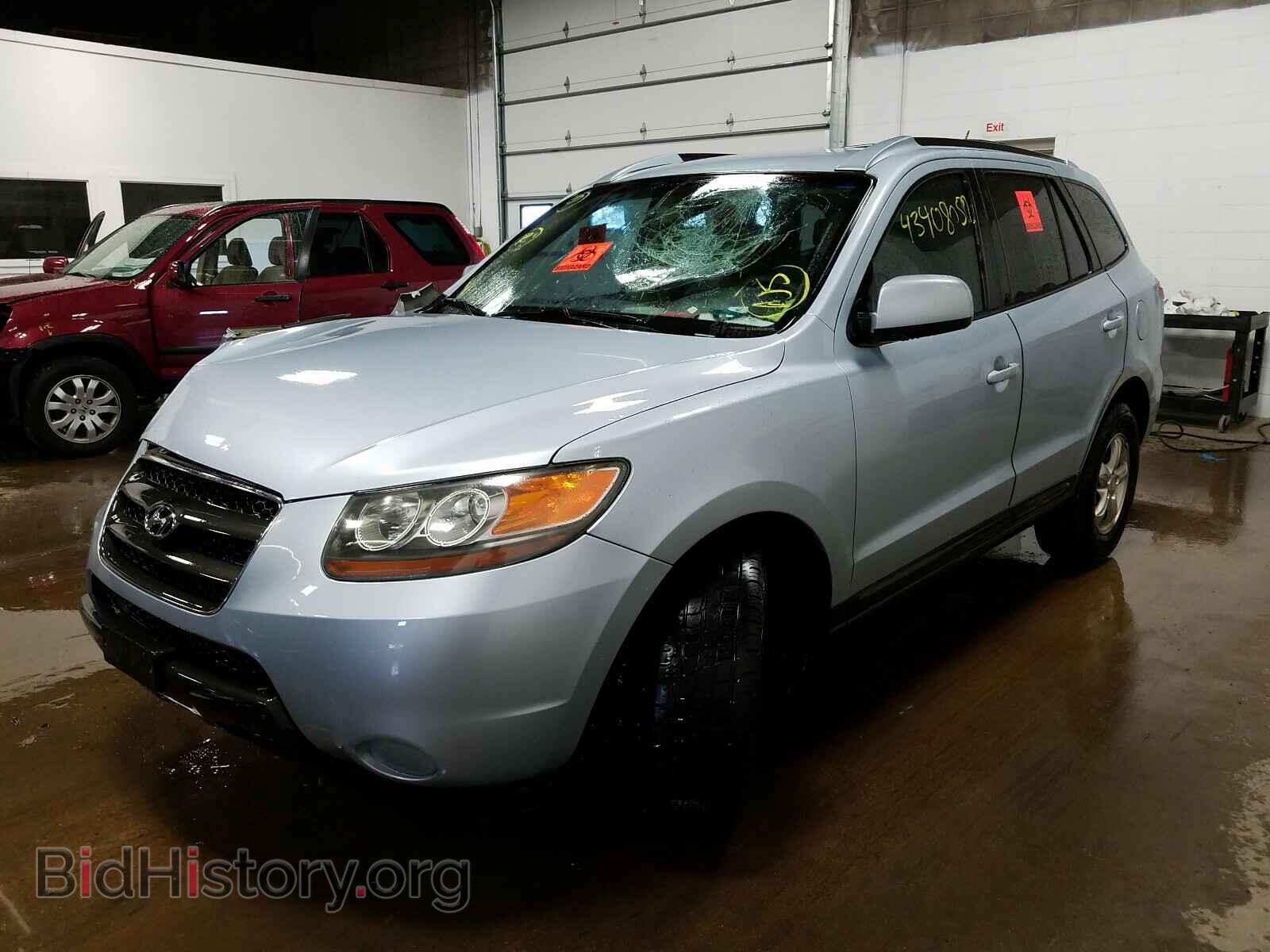 2007 HYUNDAI SANTA FE - VIN: 5NMSG13D47H093513 - Фото 2