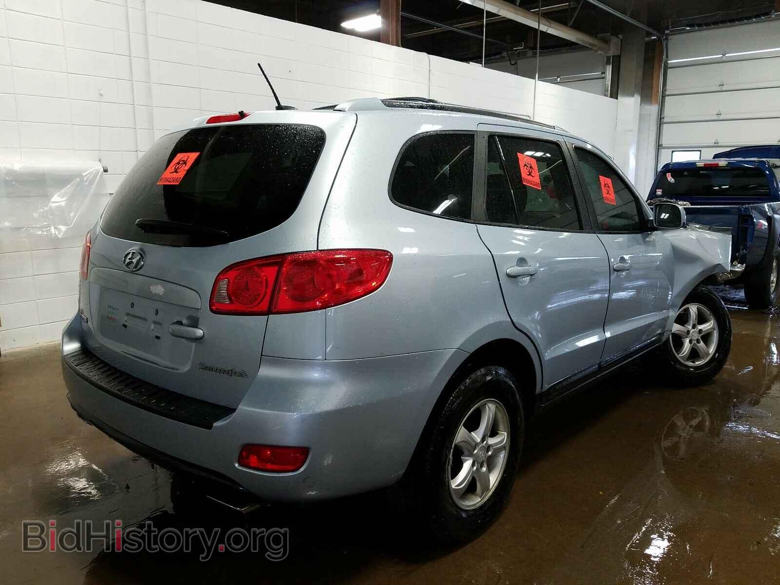 2007 HYUNDAI SANTA FE - VIN: 5NMSG13D47H093513 - Фото 4