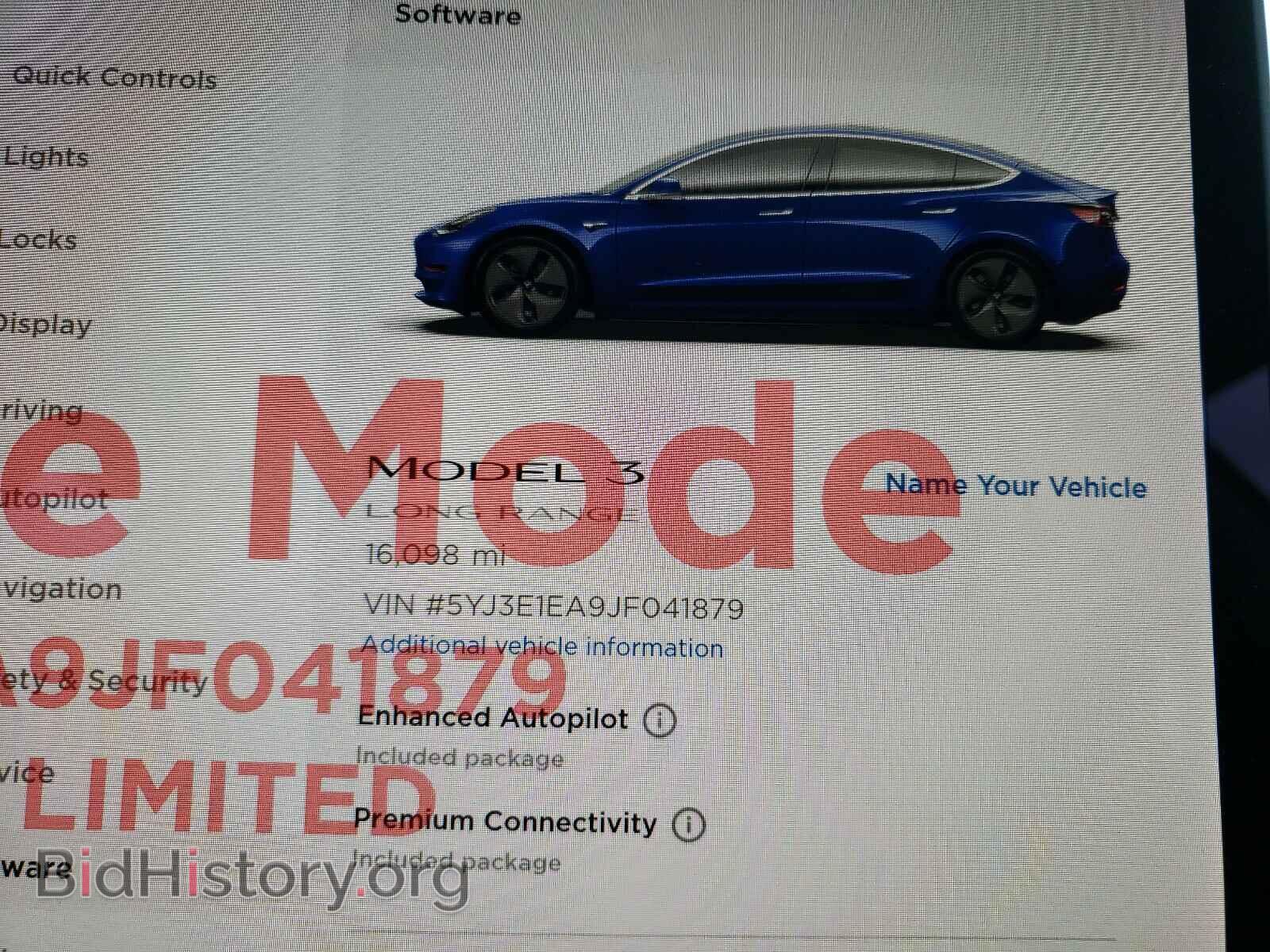 2018 TESLA MODEL 3 - VIN: 5YJ3E1EA9JF041879 - Фото 8