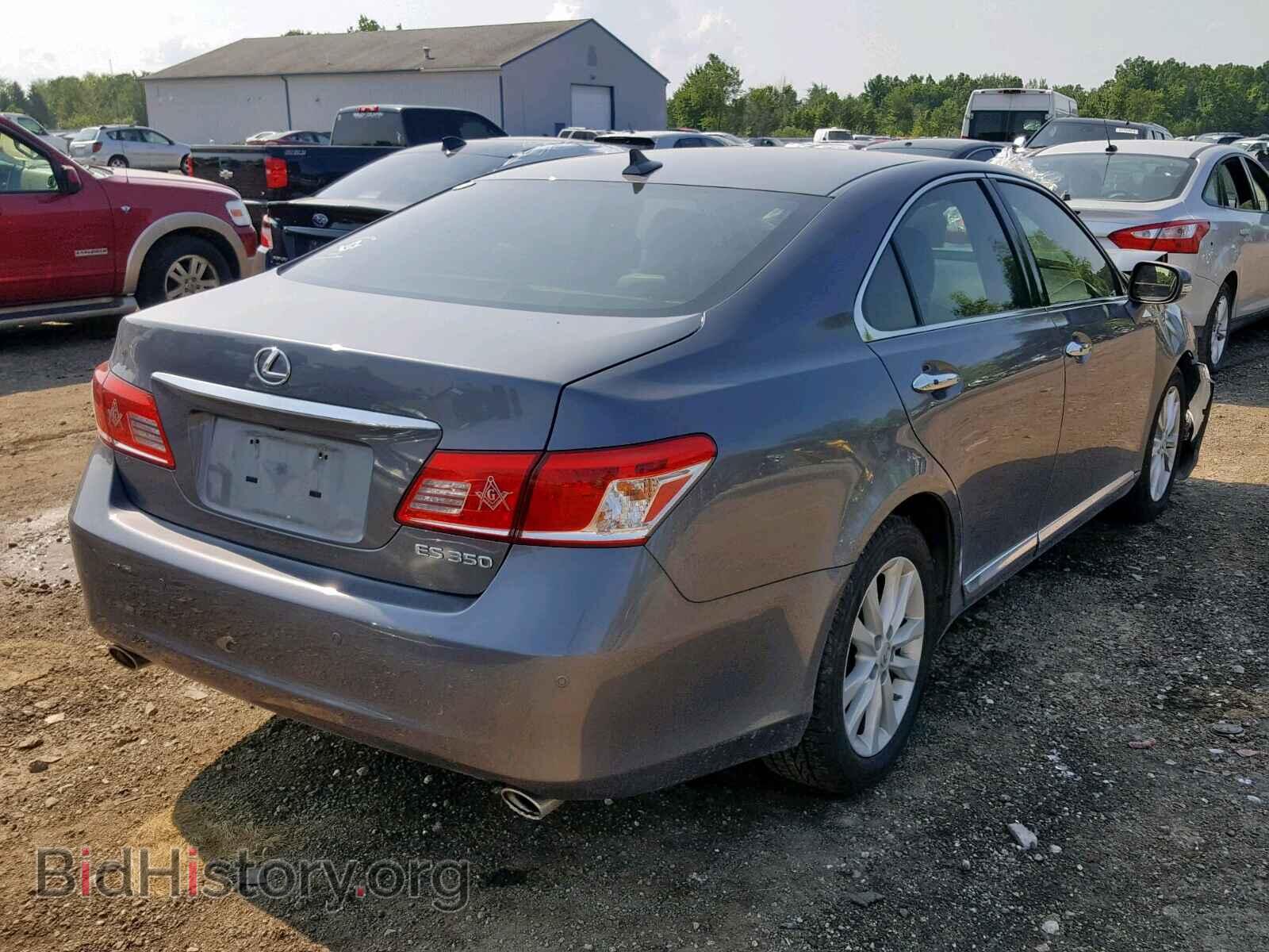 2012 LEXUS ES350 - VIN: JTHBK1EG3C2497664 - Фото 4