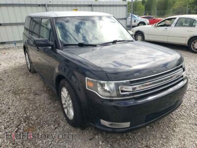 2013 Ford FLEX Flex SEL, black — VIN 2FMGK5C8XDBD19512, Copart