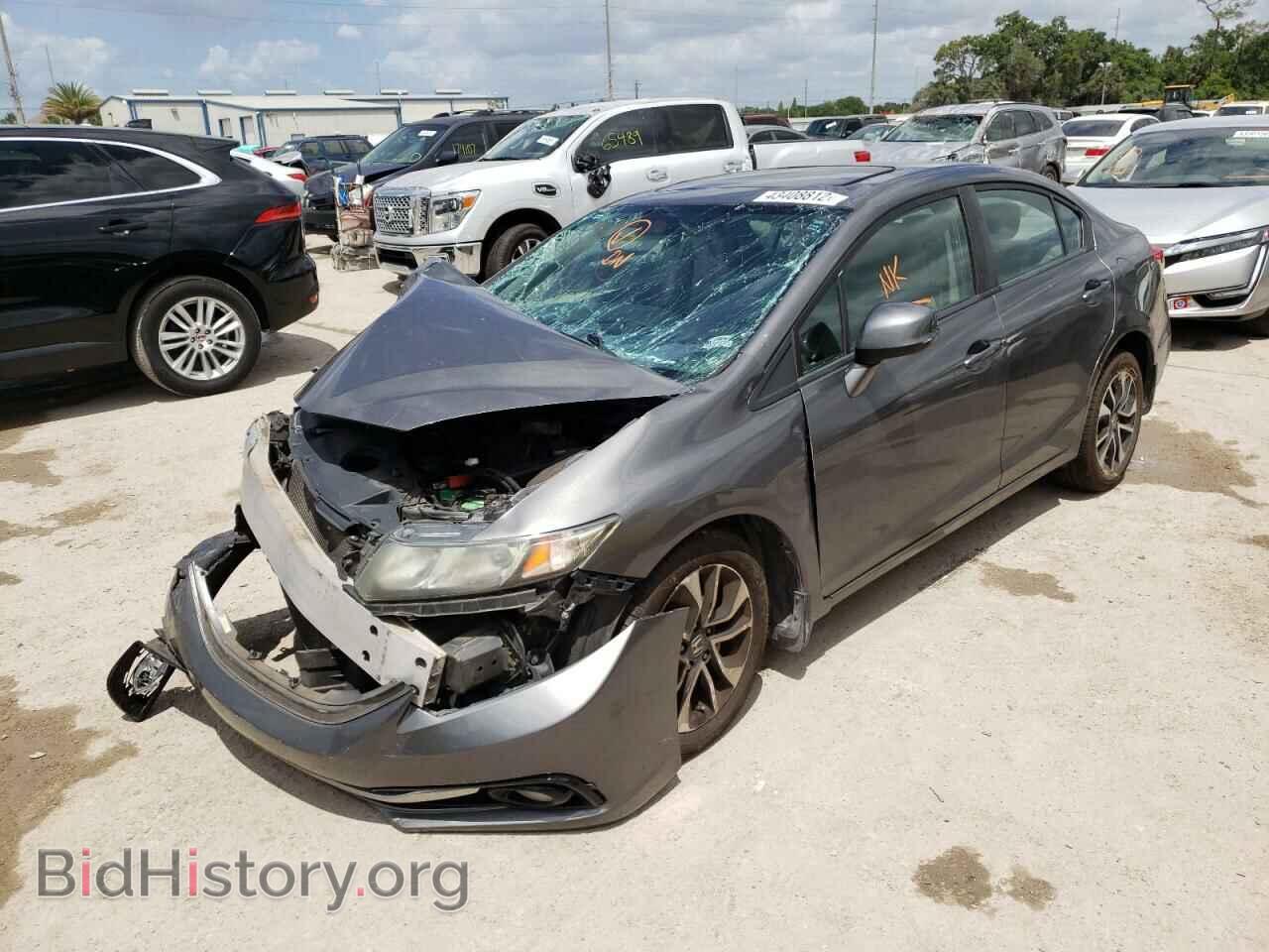 2013 HONDA CIVIC - VIN: 2HGFB2F97DH515392 - Фото 2