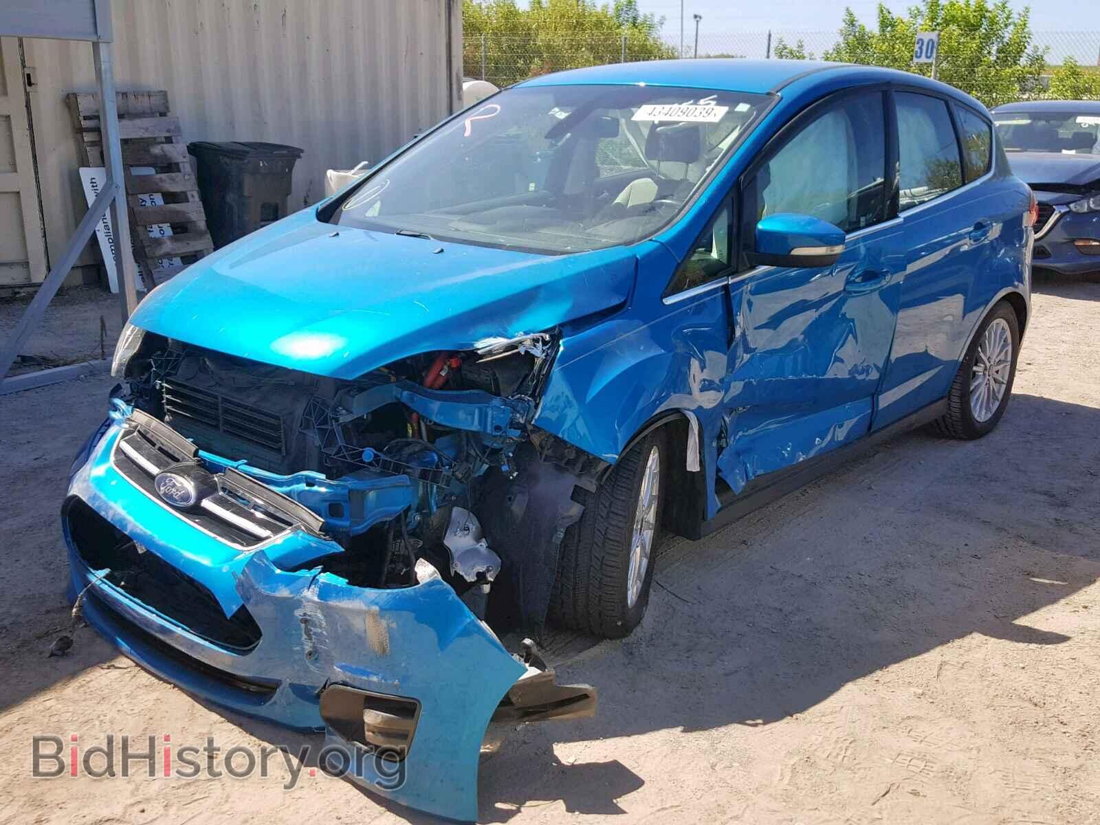 2013 FORD C-MAX SEL - VIN: 1FADP5BU9DL527555 - Фото 2