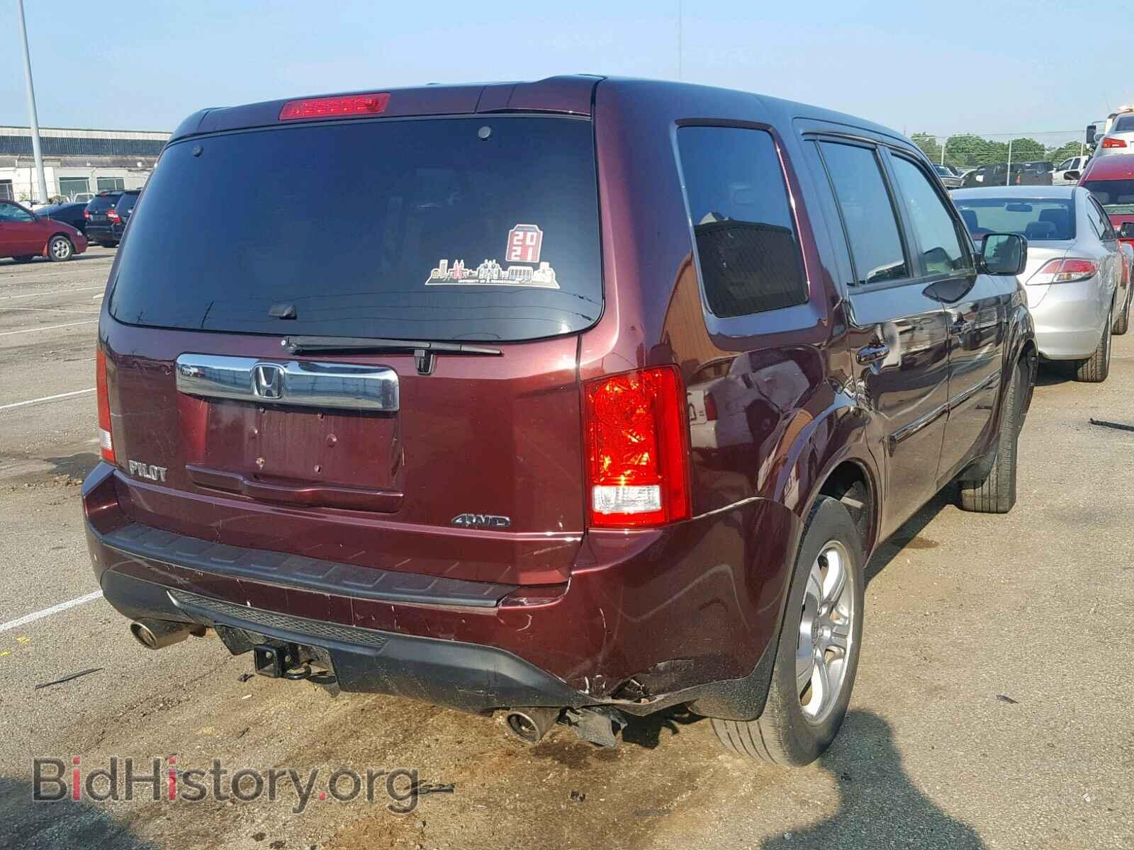 2012 HONDA PILOT EXL - VIN: 5FNYF4H58CB034881 - Photo 4