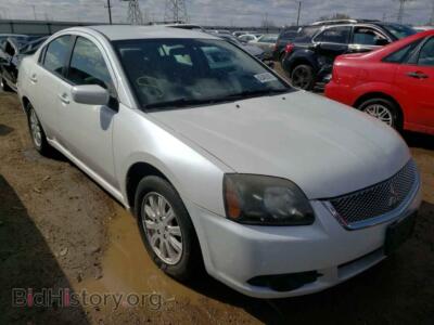 2011 Mitsubishi GALANT Galant FE, белый — VIN 4A32B2FF4BE028509, Copart