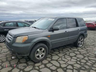 2005 Honda PILOT LX, серый — VIN 2HKYF18155H525957, Copart