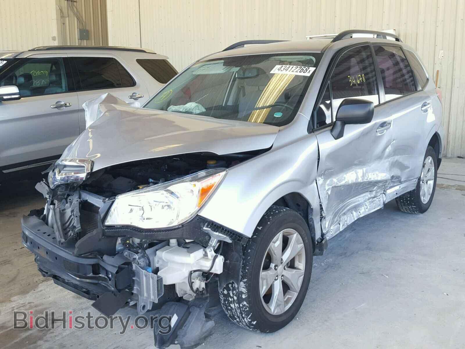 2016 SUBARU FORESTER - VIN: JF2SJABCXGH489524 - Фото 2