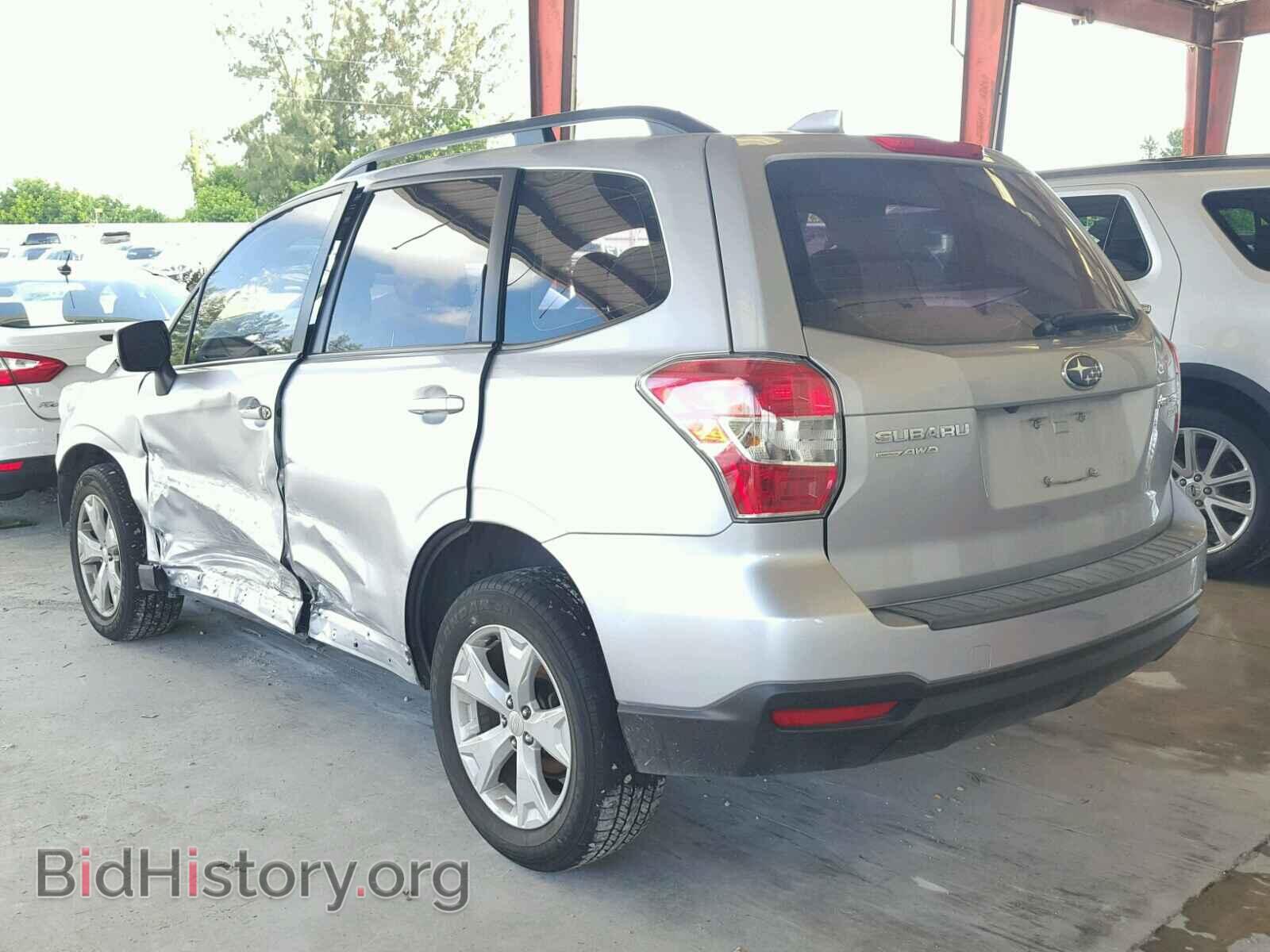 2016 SUBARU FORESTER - VIN: JF2SJABCXGH489524 - Фото 3