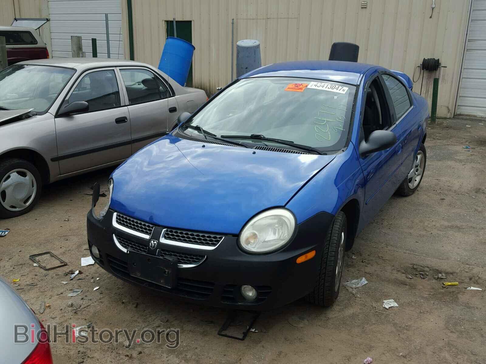 2005 DODGE NEON - VIN: 1B3ES56C45D107441 - Фото 2