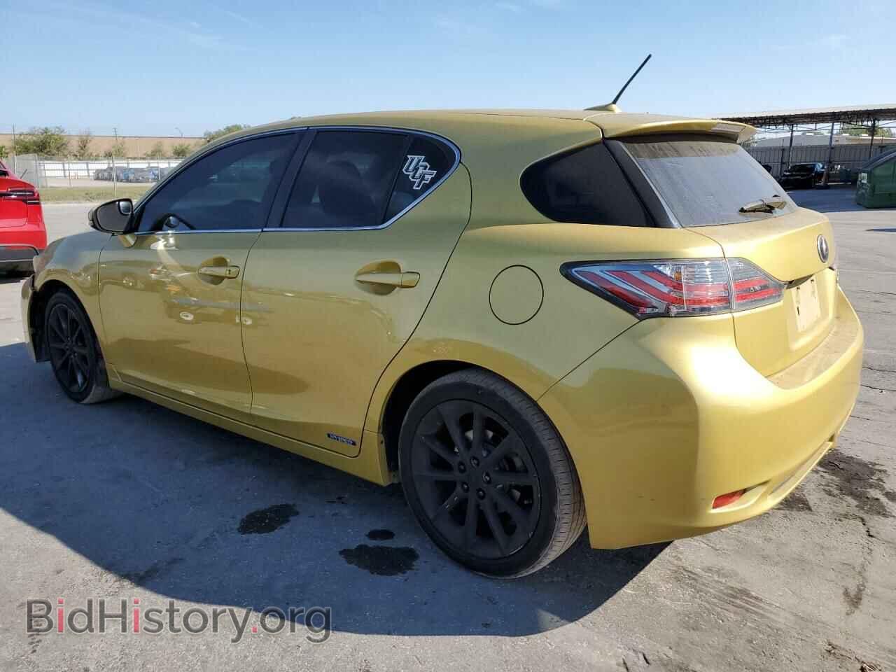 2011 LEXUS CT 200 - VIN: JTHKD5BH0B2039206 - Фото 2