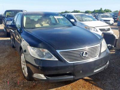 2008 Lexus LS460 LS 460, синий — VIN JTHBL46F785069865, Copart