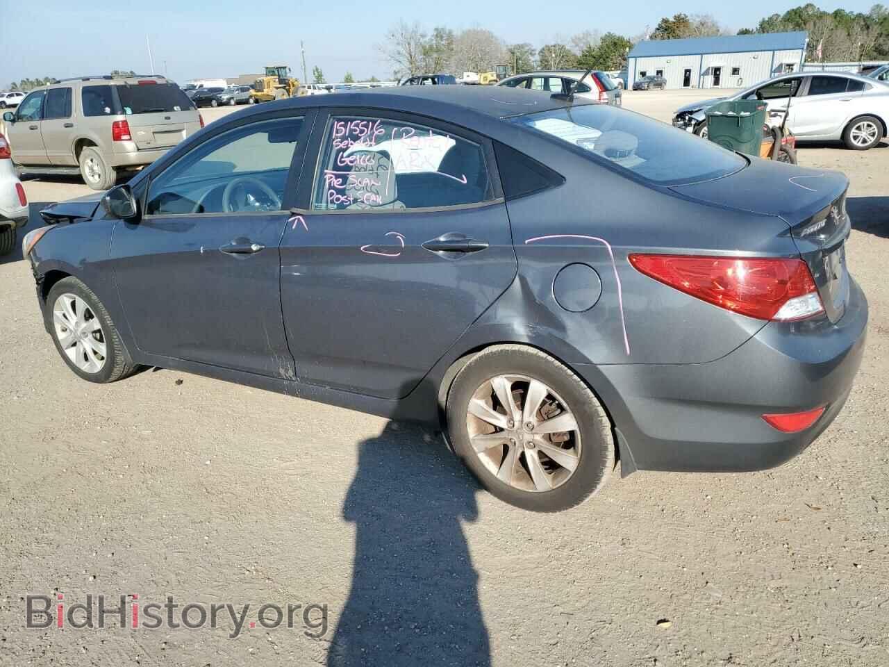 2012 HYUNDAI ACCENT - VIN: KMHCU4AE3CU235388 - Фото 2
