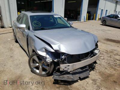 2014 Lexus IS IS 350, серый — VIN JTHBE1D25E5001276, Copart