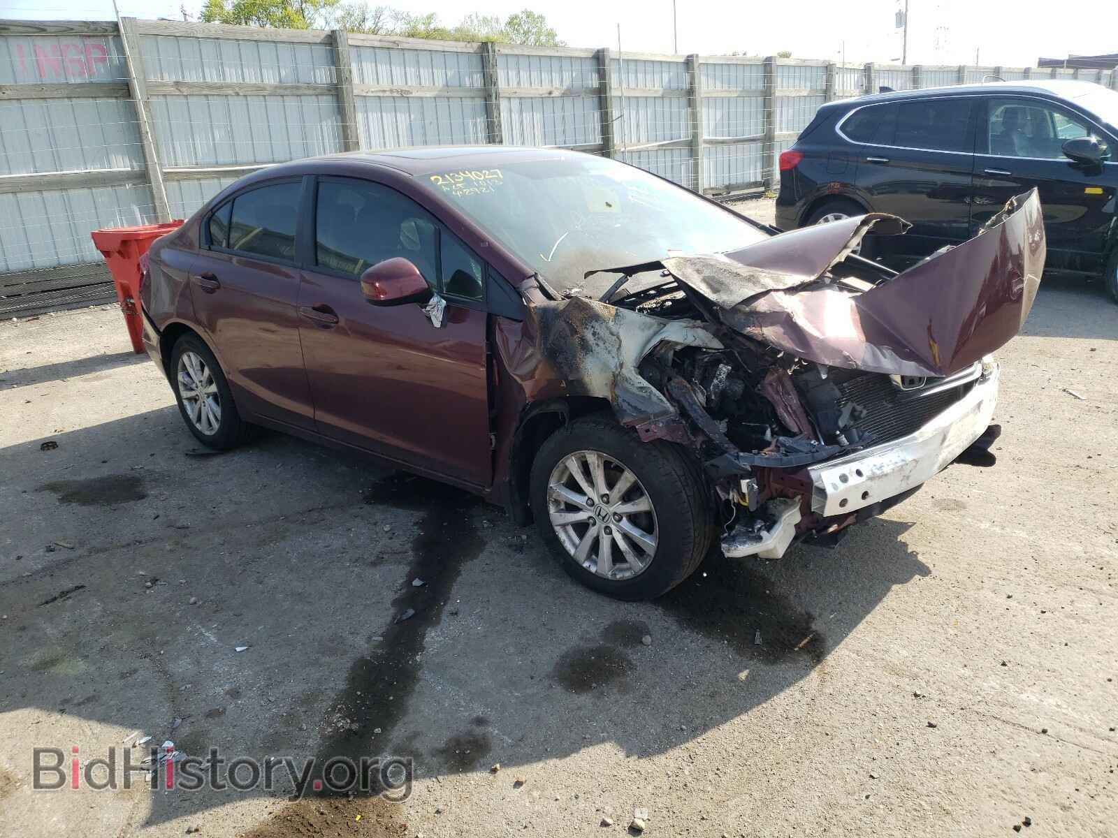 Фотография 2HGFB2F95CH532108 - HONDA CIVIC 2012