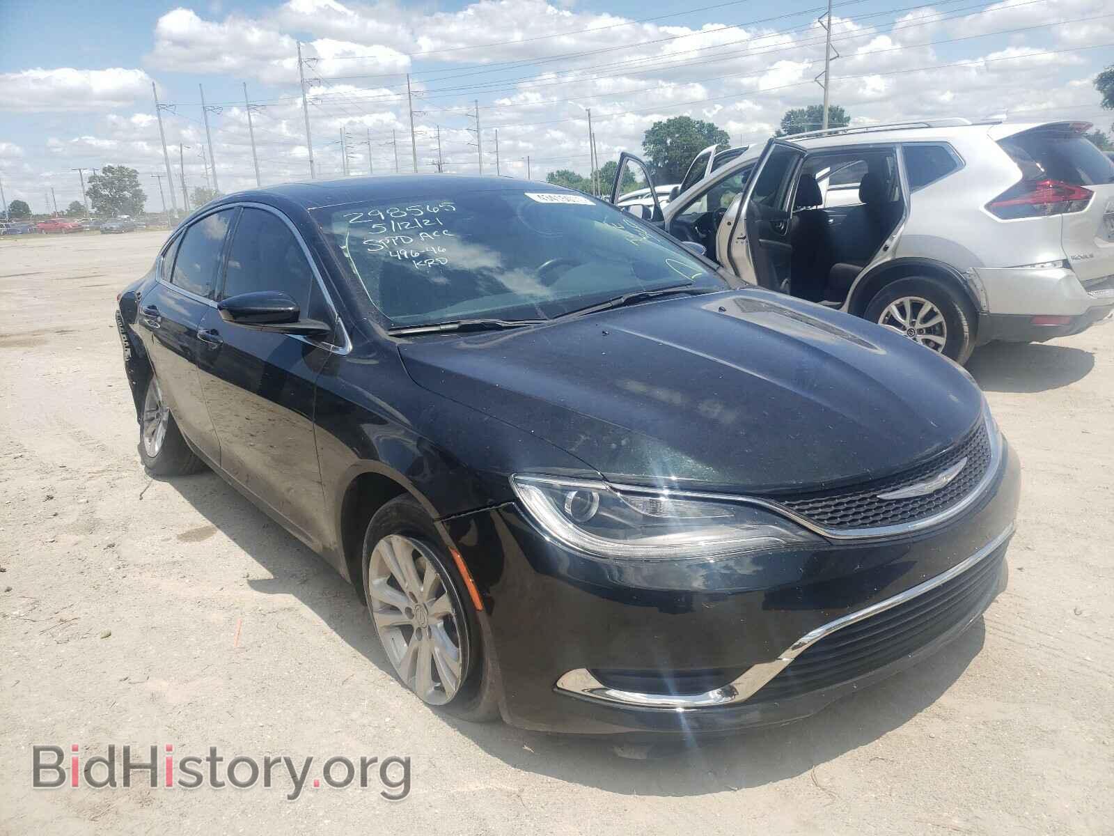 Фотография 1C3CCCAB6GN173402 - CHRYSLER 200 2016