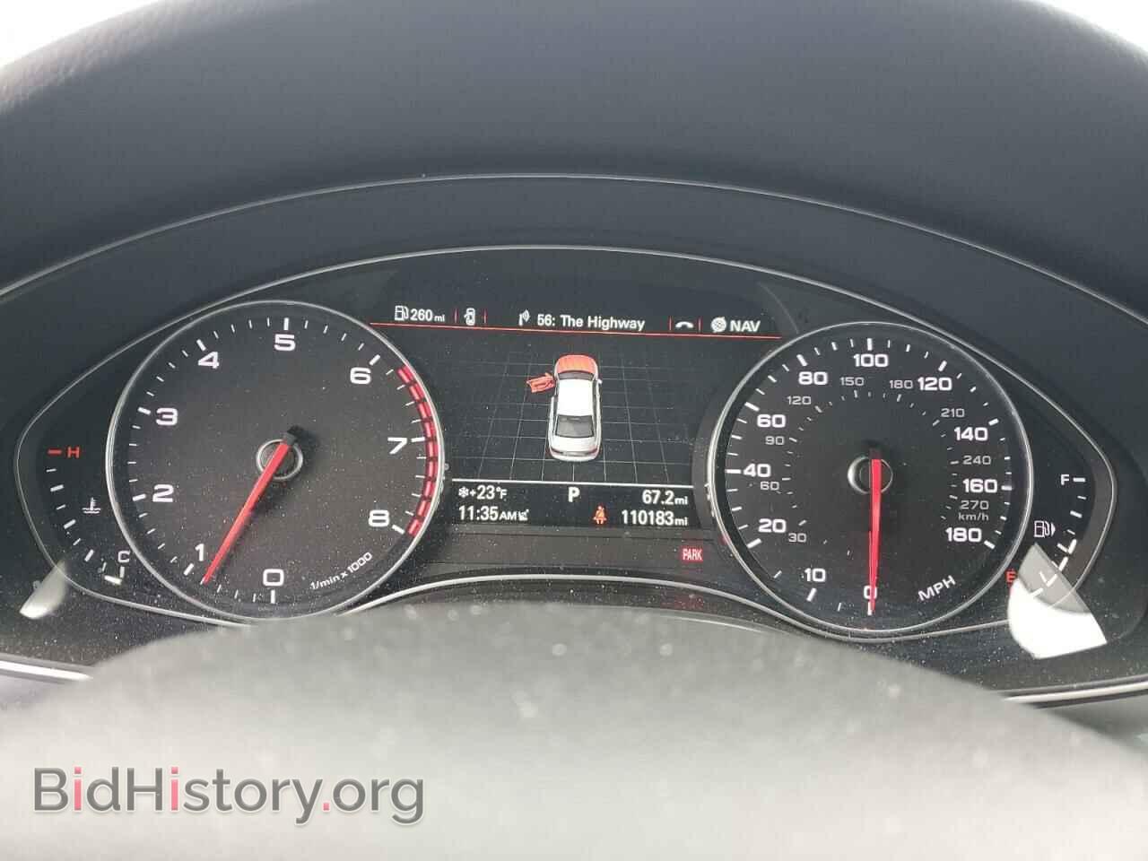 2013 AUDI A6 - VIN: WAUGFAFC6DN041419 - Фото 9