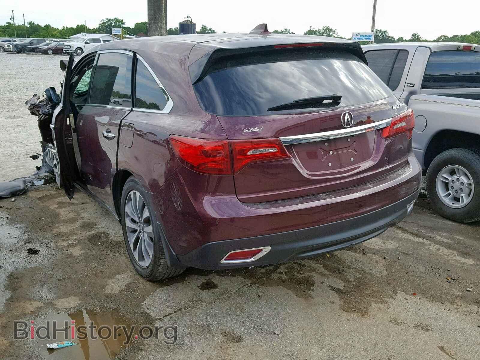 2016 ACURA MDX - VIN: 5FRYD3H41GB007789 - Фото 3