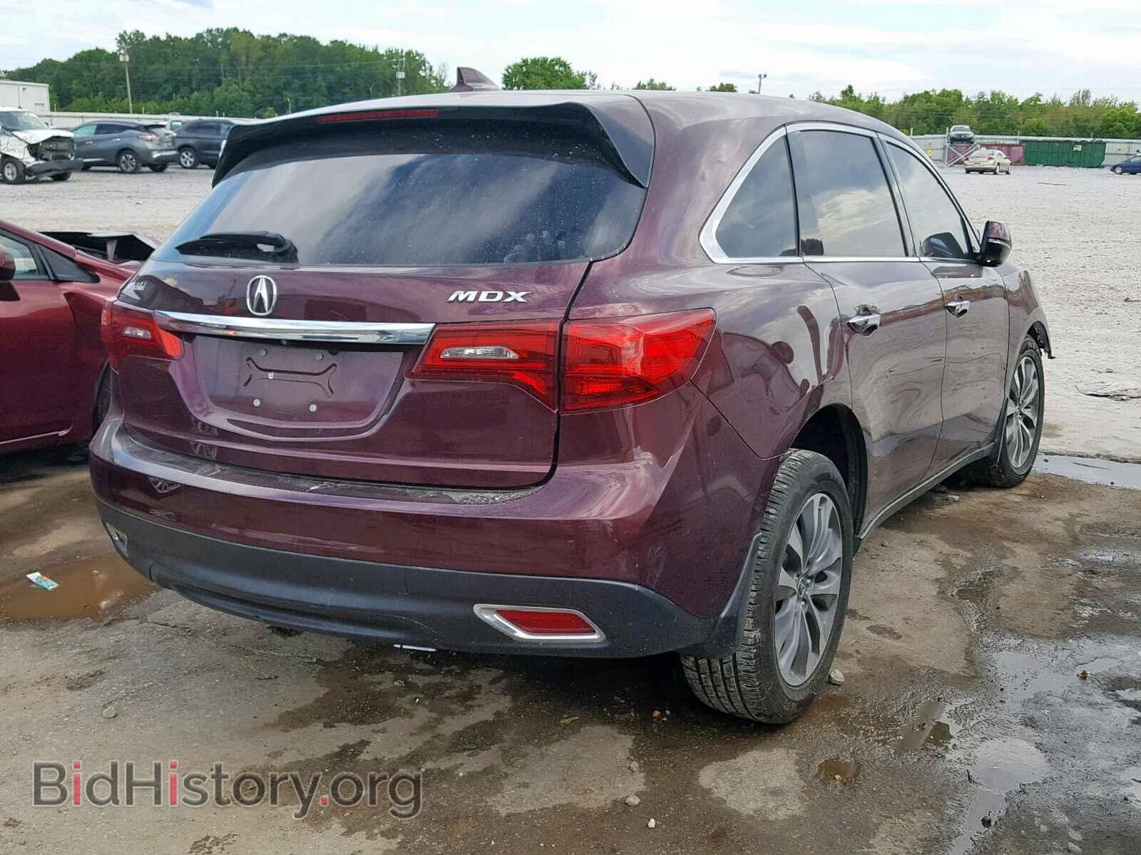 2016 ACURA MDX - VIN: 5FRYD3H41GB007789 - Фото 4