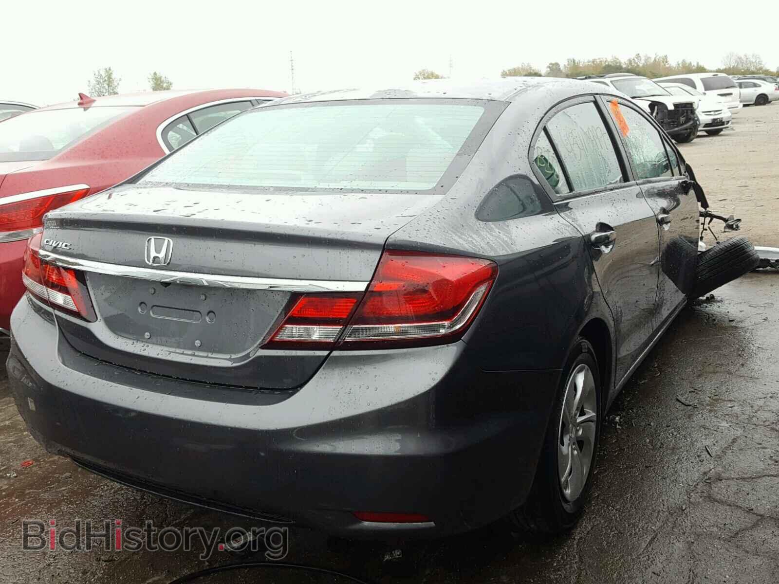 2013 HONDA CIVIC - VIN: 19XFB2F52DE093877 - Фото 4