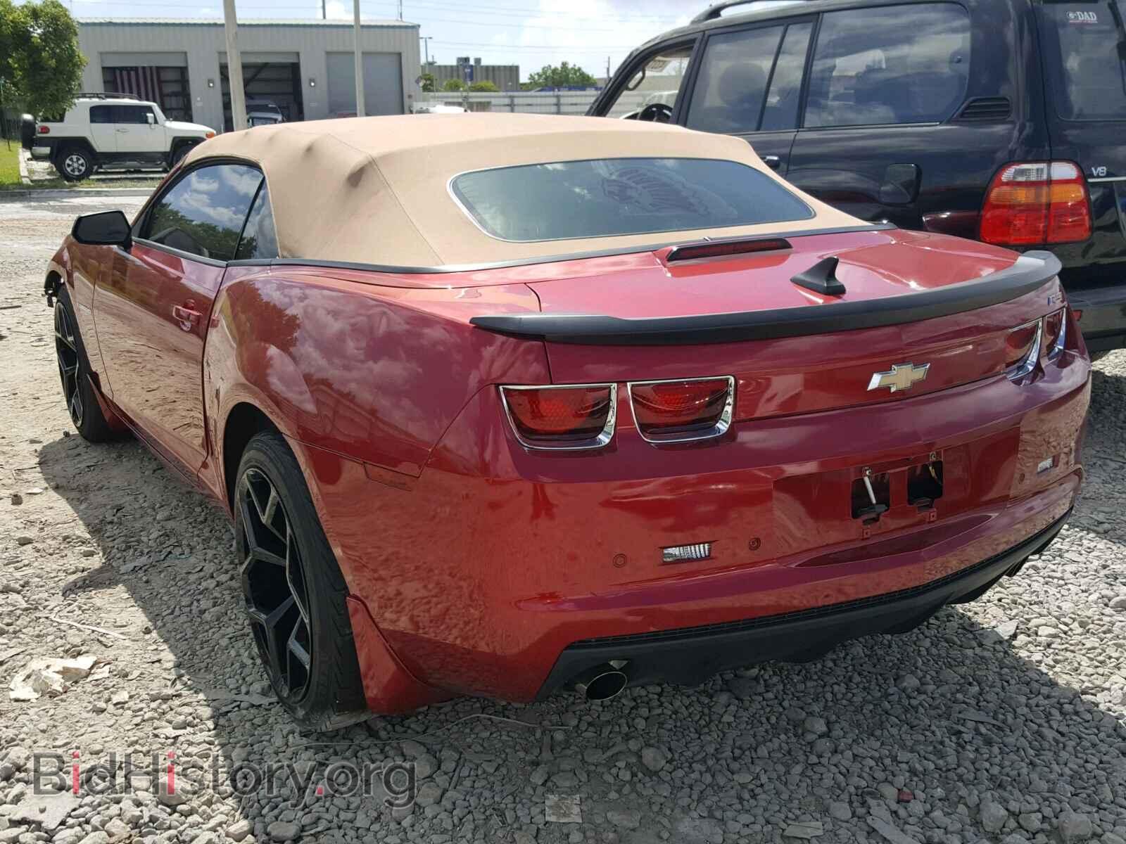 2012 CHEVROLET CAMARO - VIN: 2G1FB3D38C9211265 - Фото 3