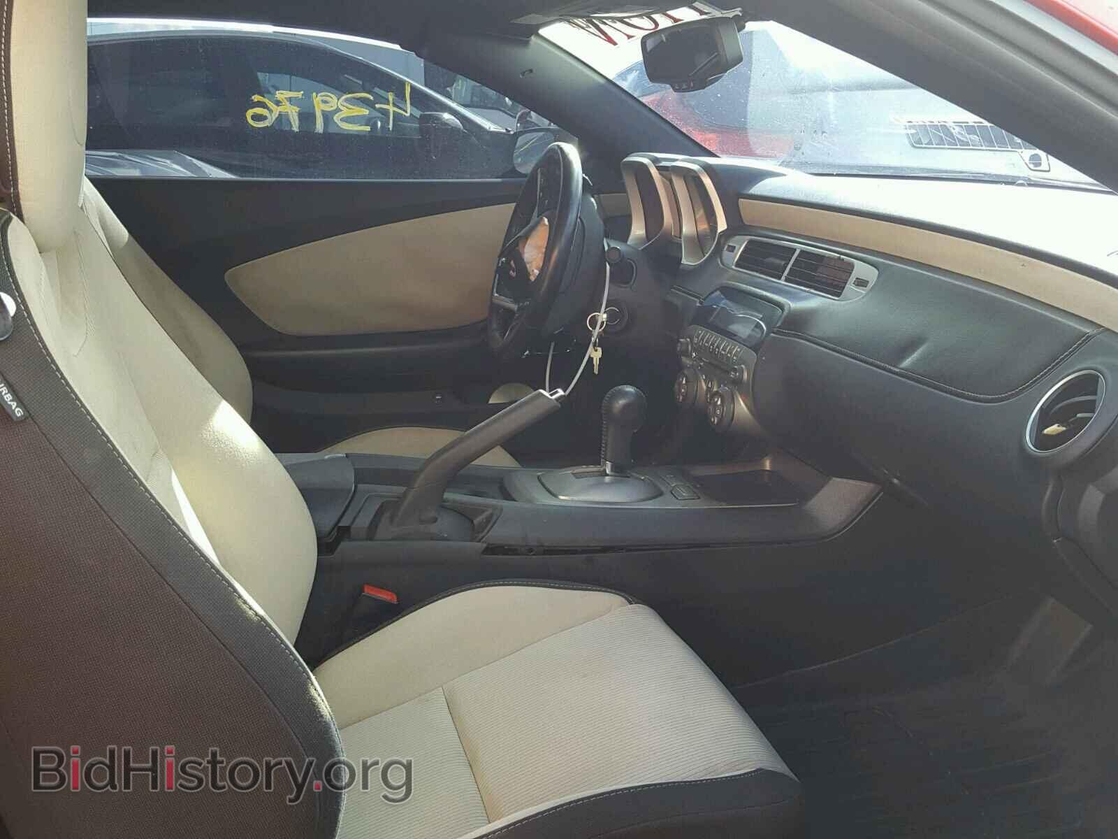 2012 CHEVROLET CAMARO - VIN: 2G1FB3D38C9211265 - Фото 5