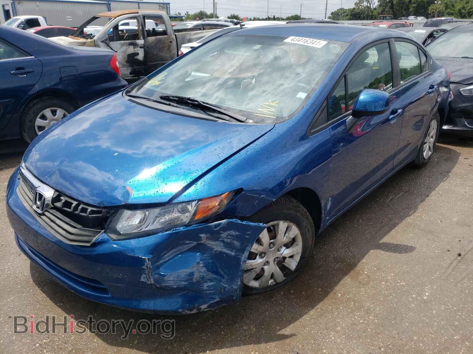 2012 HONDA CIVIC - VIN: 19XFB2F55CE076831 - Фото 2