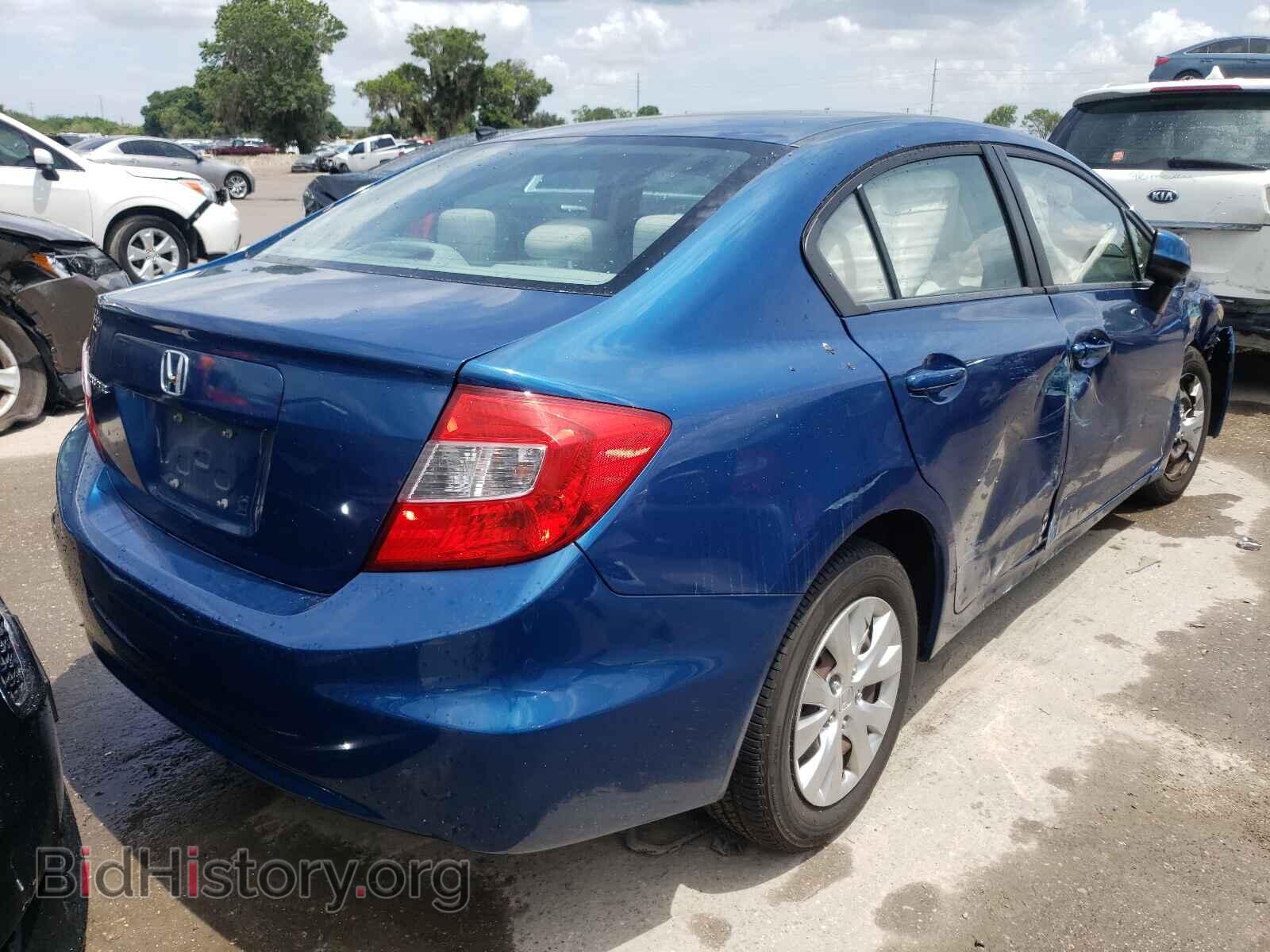 2012 HONDA CIVIC - VIN: 19XFB2F55CE076831 - Фото 4