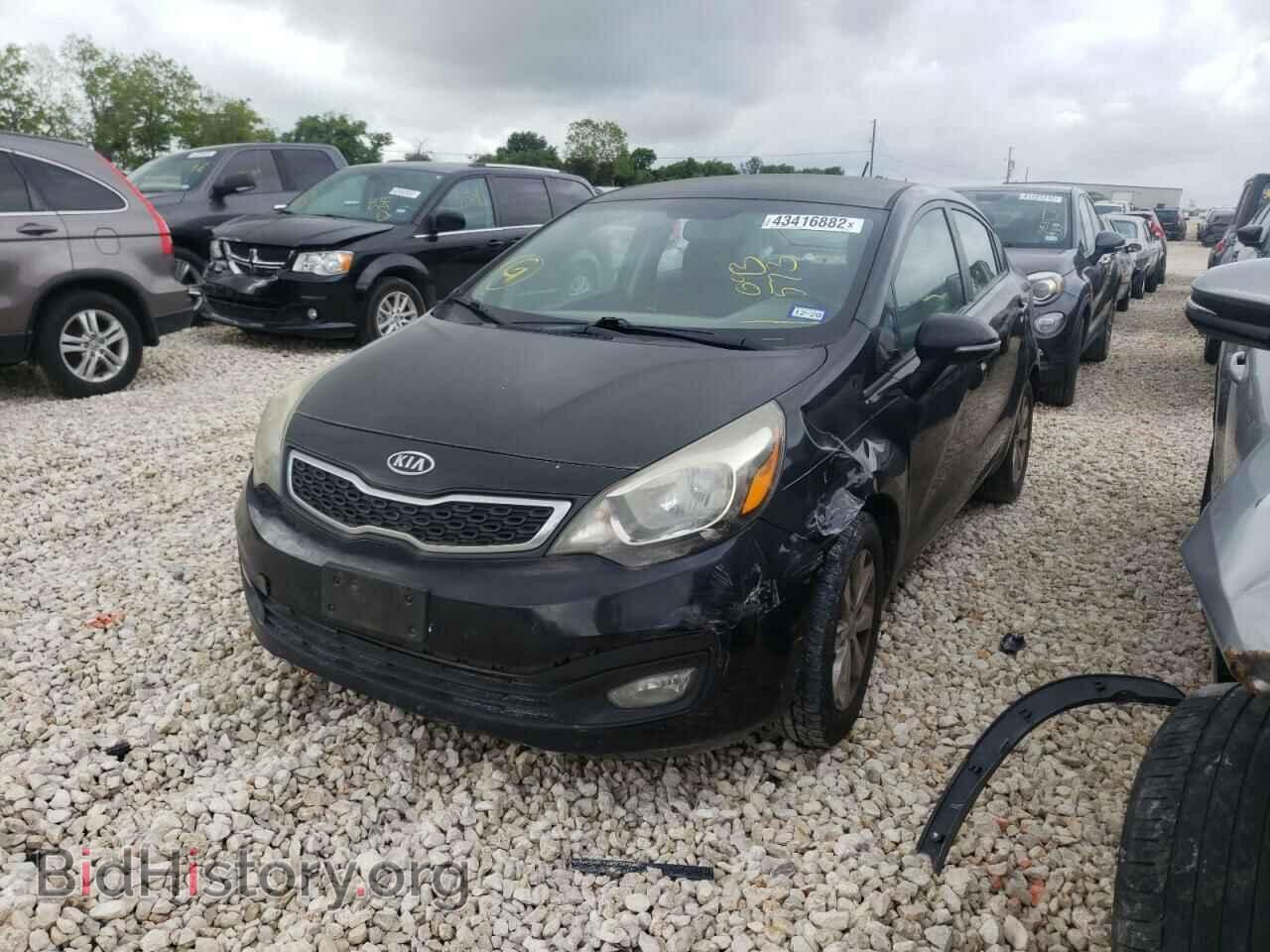 2012 KIA RIO - VIN: KNADN4A32C6093573 - Фото 2