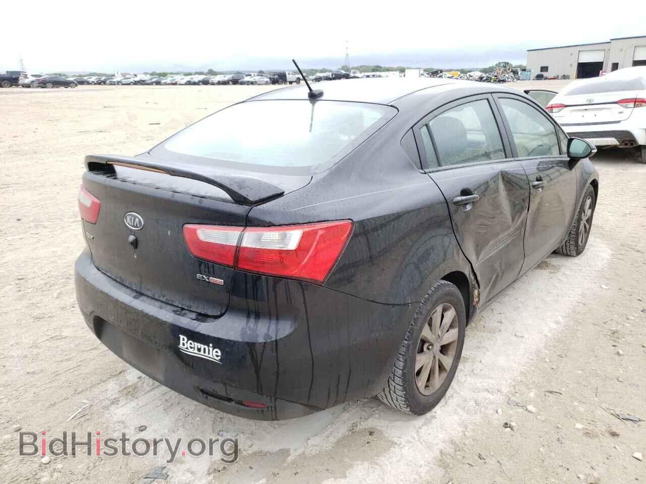 2012 KIA RIO - VIN: KNADN4A32C6093573 - Фото 4