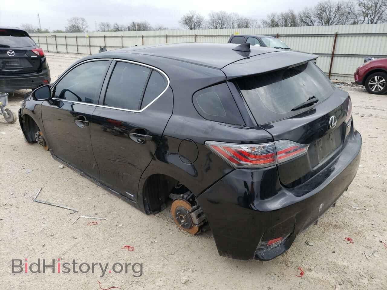 2014 LEXUS CT 200 - VIN: JTHKD5BH2E2176152 - Фото 2