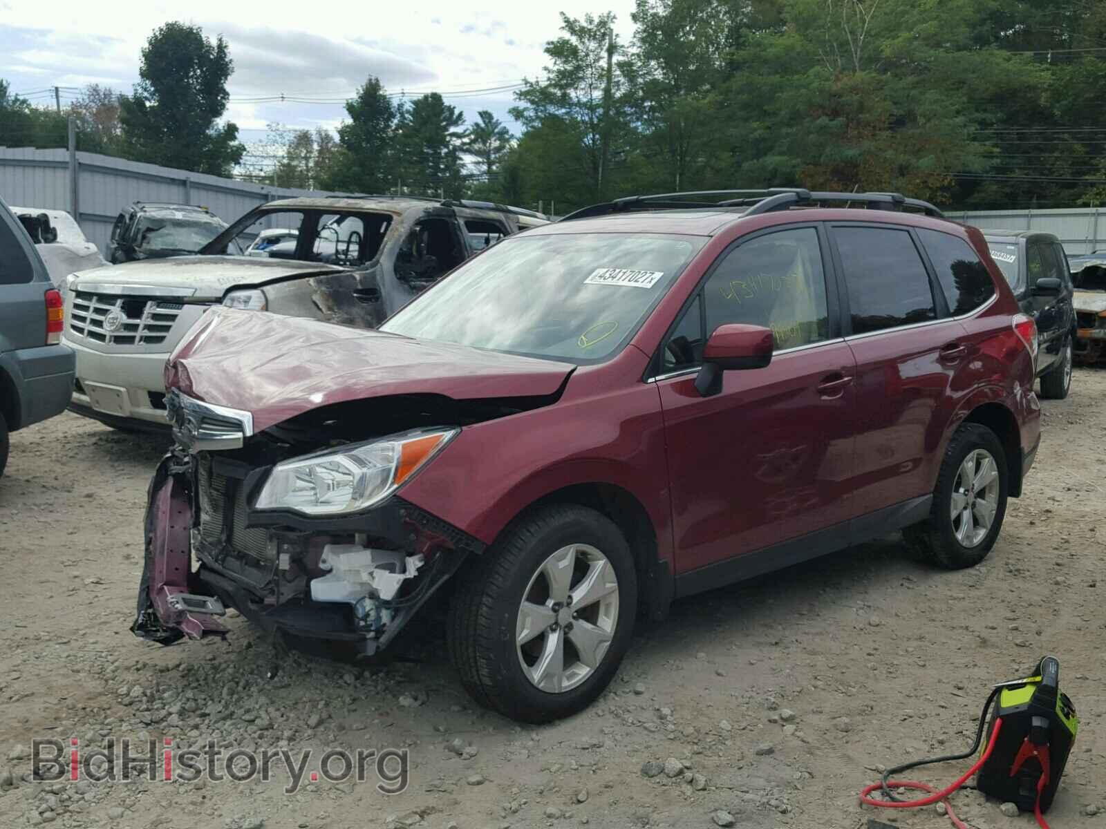 2014 SUBARU FORESTER - VIN: JF2SJAHCXEH477474 - Фото 2